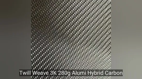 Tela de cuero de fibra de carbono recubierta de TPU 3K de fábrica de China, venta al por mayor, tejido de sarga gruesa de 0,38mm, tela de tela de fibra de carbono con revestimiento de TPU brillante