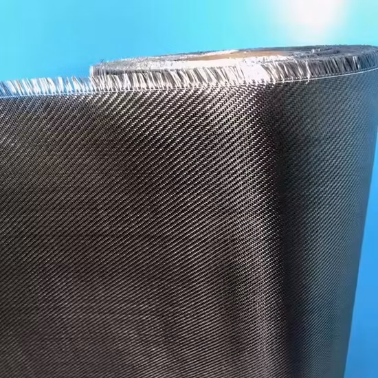 Proveedores de tela de fibra de carbono al por mayor Sarga de tela de carbono 3K 200g o lisa