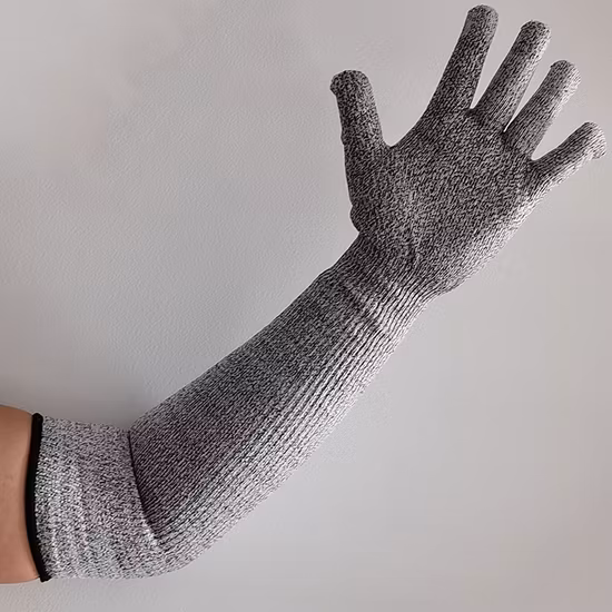 Anti corte punción mordedura resistente UHMWPE tela mordedura de perro mangas tela para tren de perros