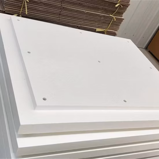 Material de construcción de tablero de fibra de cerámica de aislamiento resistente al calor de laboratorio para cámara de horno de mufla